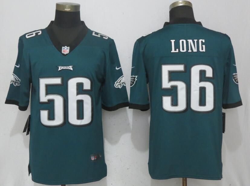 Men Philadelphia Eagles #56 Long Green Vapor Untouchable Nike Limited Player NFL Jerseys->philadelphia eagles->NFL Jersey